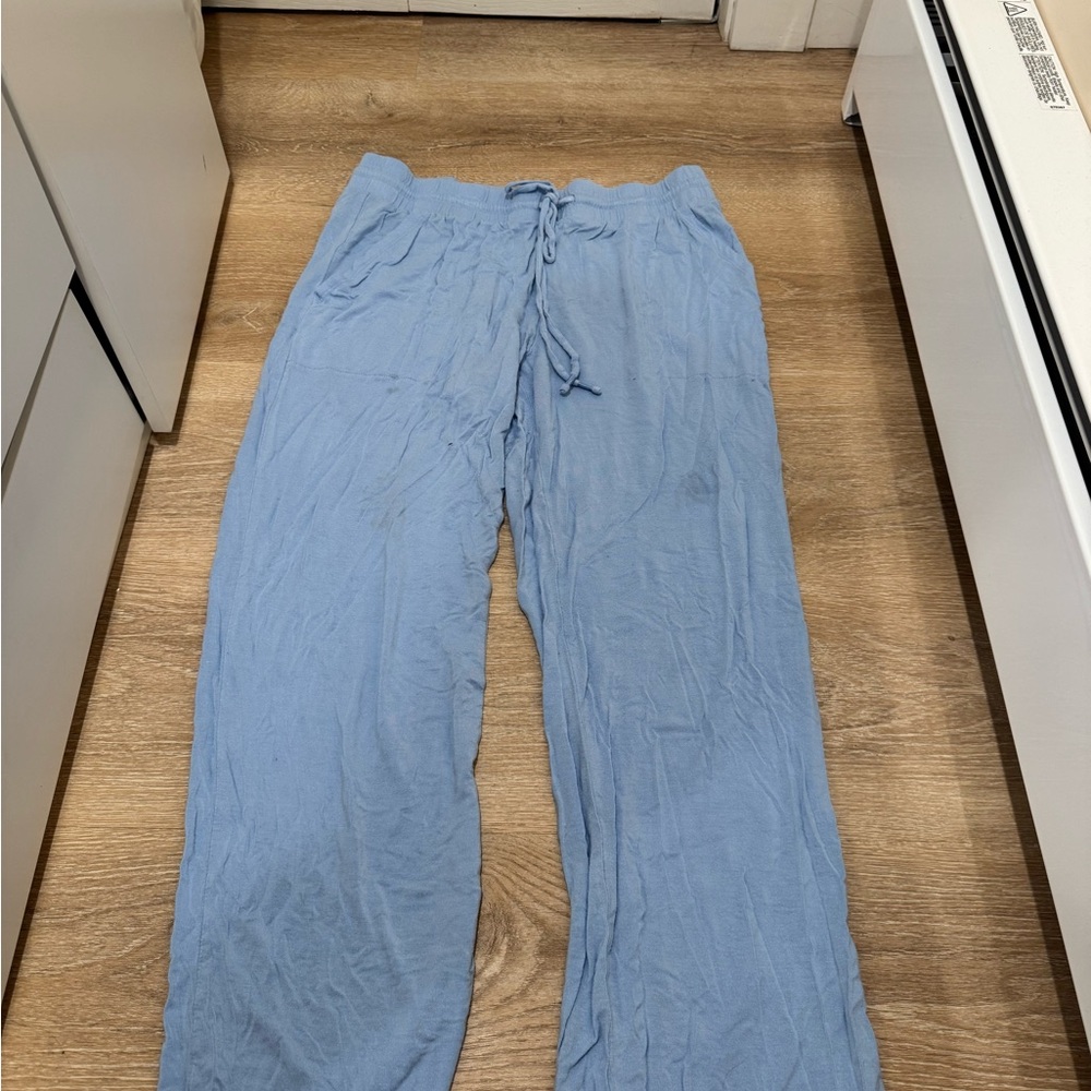 Light Blue Drawstring Pants